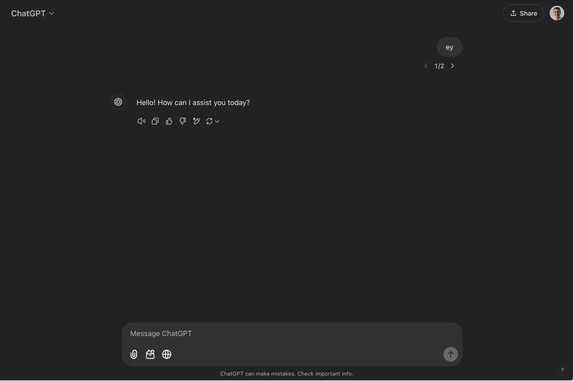 GIF showing ChatGPT multiple turns of a conversation with edits